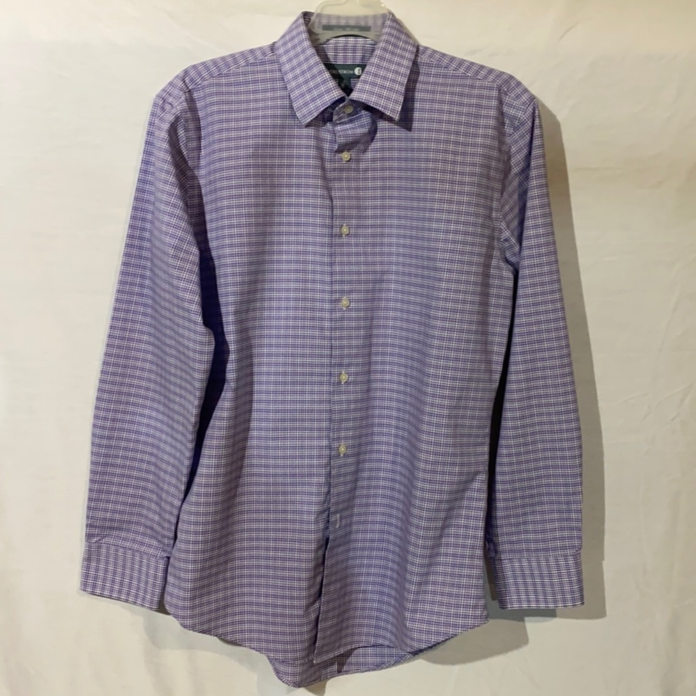 Nordstrom Trim Fit, Non-Iron Dress Shirt - 15 Neck, 32/33 Sleeve